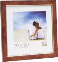 Deknudt Frames fotolijst S45DB4 - rood met biesje - foto 20x25 cm