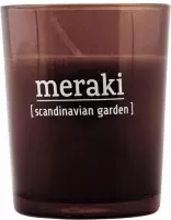 Meraki - Geurkaars Scandinavian garden rood - Large