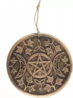 Pentagram ornament van terracotta