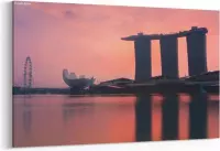 Schilderij - Singapore — 100x70 cm