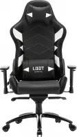 L33T-GAMING - Elite V4 Gaming stoel - E-Sports Gaming Stoel - Ergonomisch - Game Stoel - Bureaustoel - Racing Stoel - PU Leer & Suede – Wit