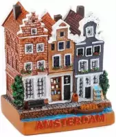 Miniatuur 3D Huizen Amsterdam 5 Cm - Souvenir