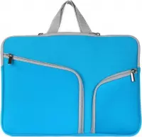 Mobigear Basic Neopreen Aktetas Geschikt voor Apple MacBook Air 11 inch A1370, A1465 (2010-2016) - Blauw