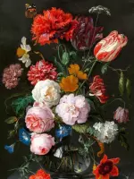 Rivasono Imago Designs - Akoestisch paneel - Stilleven met bloemen - 90x120 cm - Geluidsisolatie - Akoestisch panelen
