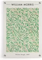 Walljar - William Morris - Willow Bough - Muurdecoratie - Plexiglas schilderij