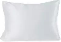 Satijnen kussensloop - Skin & Hair Pillow sleeve - Wit 60x70cm - Beauty kussen - zijden kussensloop - Anti Allergeen