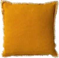 BURTO - Kussenhoes van katoen Golden Glow 60x60 cm - geel