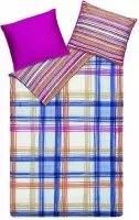 MEXX Vermont Dekbedovertrek - Katoensatijn - Eenpersoons - 140x200/220 cm - Multi