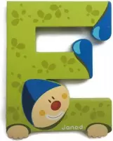 Janod Clown Letter - letter E - Groen