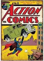Wandbord - Action Comics Superman No.33