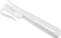 Antex - verstelbare inschuif haak 5 cm - gordijnhaken verstelbaar - gordijnhaak - 10 haken