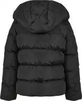 Kinder - Jongens - Boys Hooded Puffer Jacket zwart