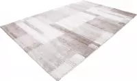Feeling Vloerkleed Superzacht Abstract Vloer kleed Tapijt Karpet – 160x230 - Beige
