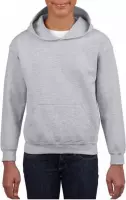 Grijze capuchon sweater voor jongens XL (176)