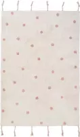 Nattiot - Numi Rose Vloerkleed/Tapijt Voor Kinderkamer - Afmetingen 100 x 150 cm