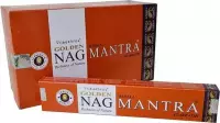 Wierookstokjes Golden Nag Mantra (doos van 12 pakjes)