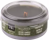 WoodWick Frasier Fir Petite Candle (fir) - Scented Travel Candle 31.0g