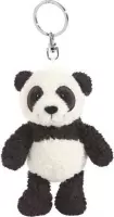 Nici Sleutelhanger Panda Junior 10 Cm Pluche Zwart/wit