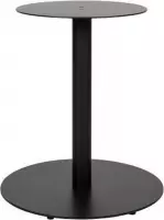 MaximaVida ronde metalen tafelpoot Portland zwart - extra zware 34 kilo uitvoering