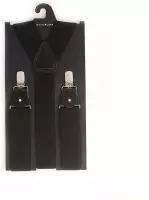 Bretels - Bretels heren - Zwarte bretels - Verstelbare bretellen - Bretellen met clips