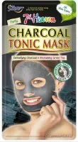 7Th Heaven - Charcoal Tonic Mask Cleansing Carbon Mask In A Rinse For Each Type Of Skin Green Tea 1Pc