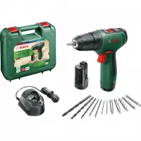 Accu-boormachine Bosch Home and Garden EasyDrill 1200 12 V Incl. 2 accus, Incl. koffer, Incl. lader