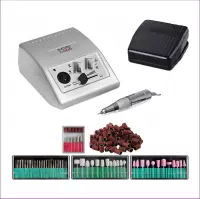 Nagelfrees JD500 35Watt- zilver  incl.111 delige nagelfrees bitjes en schuurrolletjes set.