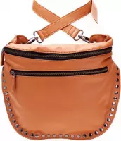 Elvy Fashion - Kate Studs bag - Cognac - One Size