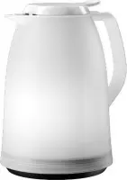 emsa vacuümpot MAMBO, 1,0 liter, wit doorschijnend