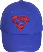 Superman Logo Baseball Cap Pet Blauw - Officiële Merchandise