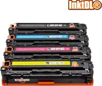 HP 128 / HP 128A XL Multipack compatible Toner cartridges - Geschikt voor HP Color LaserJet Pro CM1410, CM1415FN, CM1415FNW, CM145, CP1520, CP1525, CP1525N, CP1525NW - InktDL - Ton