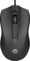 HP 100 muis zwart - 1600DPI