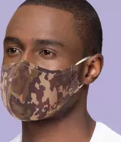Mondkapje Camouflage | mondmasker| gezichtmasker|Wasbaar en met Neusstrip