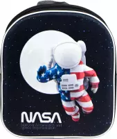 Nasa Rugzak 3D 30 cm - Astronaut - Maan - Kinderen - Zwart