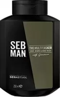 Sebastian Professional - Seb Man The Multitasker Hair, Beard & Body Wash - Hair, Beard And Body Shampoo