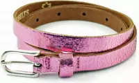 Kidzzbelts Meisjesriem 1881 - Roze - 75 cm