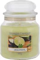 Yankee Candle - Lime & Coriander Candle ( limetka a koriandr ) - Vonná svíčka