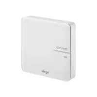Viega Fonterra Smart Control signaal versterker IP20 868MHz signaal bereik in gebouwen ca. 25m signaalwit (RAL 9003)