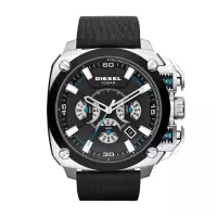 Horlogeband Diesel DZ7345 Leder Zwart 26mm