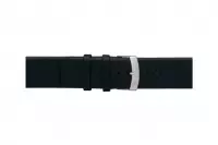 Morellato horlogeband Large X3076875019CR28 / PMX019LARGE28 Glad leder Zwart 28mm