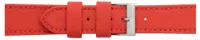 Morellato horlogeband Cordura/17 U2779110083CR24 / PMU083CORDUR24 Glad leder Rood 24mm + standaard stiksel