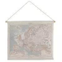 Landkaart Europa 90 x 72 cm