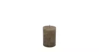 Stompkaars metallic stone - KaarsenKerstkaarsen - paraffine - 7 centimeter x 10 centimeter