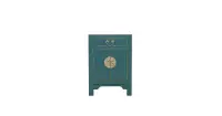 Fine Asianliving Chinese Nachtkastje Teal Blauw B42xD35xH60cm Chinese Meubels Oosterse Kast
