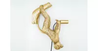 Housevitamin Hanging Monkey - Lamp - Gold- Goud - Wandlamp - Jungle _