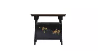 Fine Asianliving Chinese Kast Zwart Handgeschilderd B98xD36xH86cm Chinese Meubels Oosterse Kast