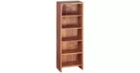 Nancy's boekenkast met 5 laden - Kasten - Massief sheesham hout - Donkerbruin