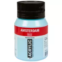Acrylverf | Amsterdam standard | Hemelsblauw licht 551 | 500 ml
