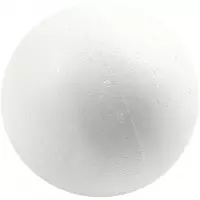 Styropor bal | Diameter 12 cm