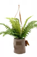 Dijk Natural Collections Bloempot Hangend Bruin 13.5 x 16 cm